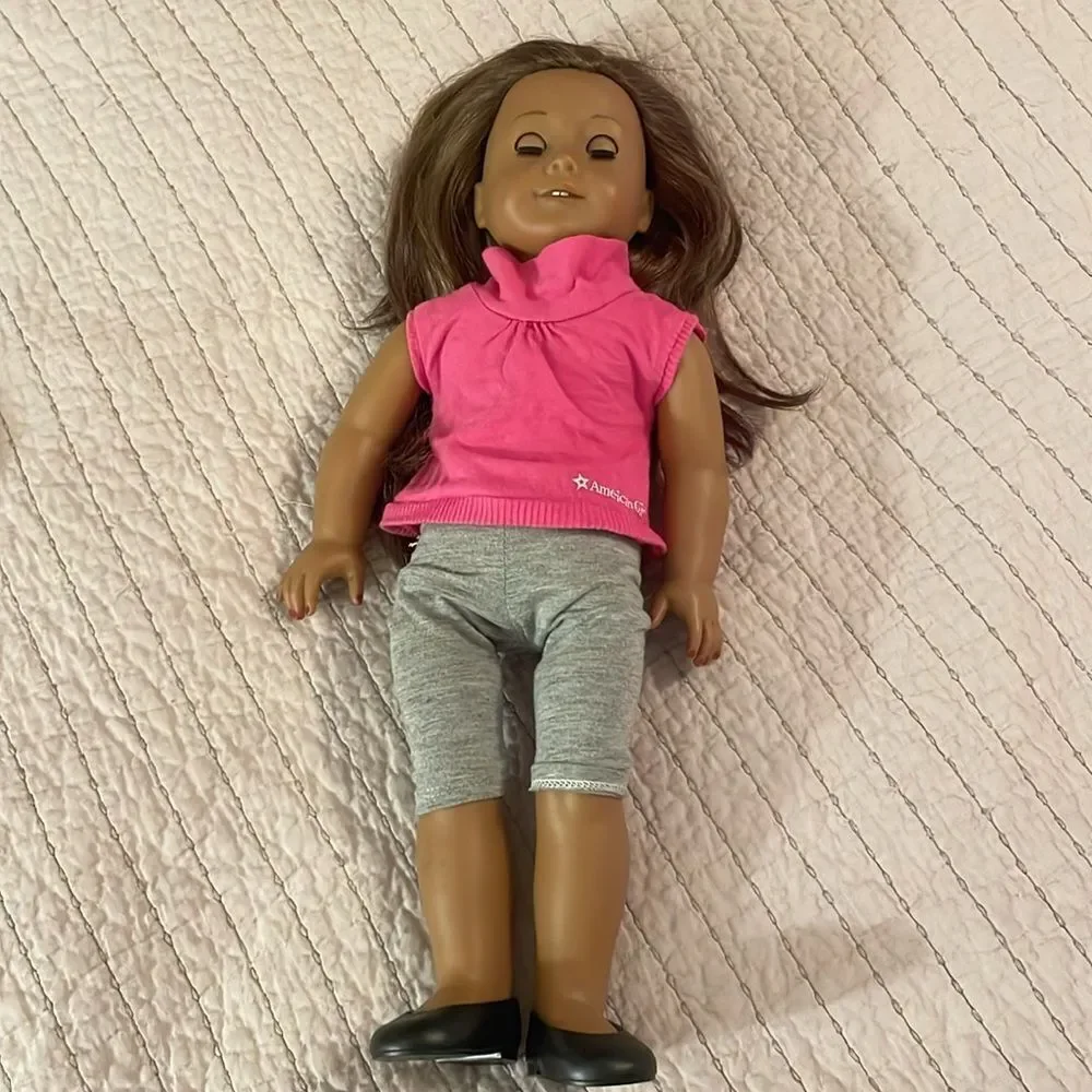 American Girl 2013 Just a Like You Doll with accessories and 2016 Cititoy Doll